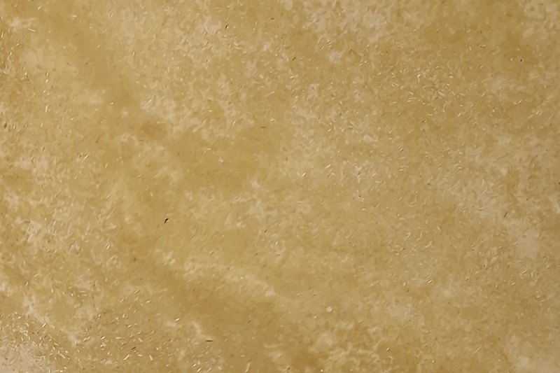 Aspect pierre avec l'enduit Minerah et patine de chaux