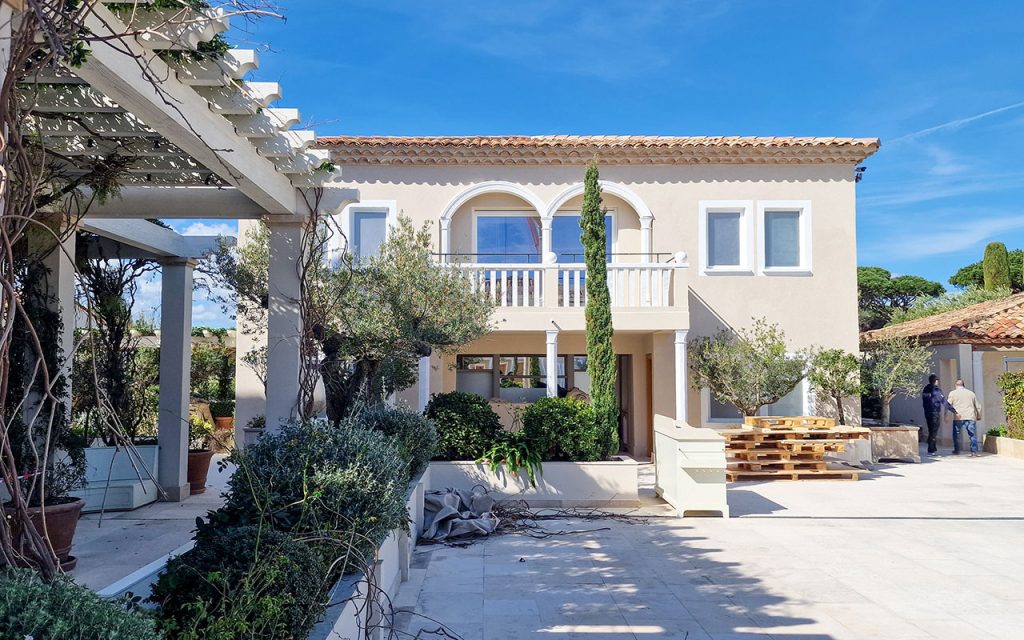 Les enduits à la chaux Minerah® renforcent l'identité du bâti de la Mesardière