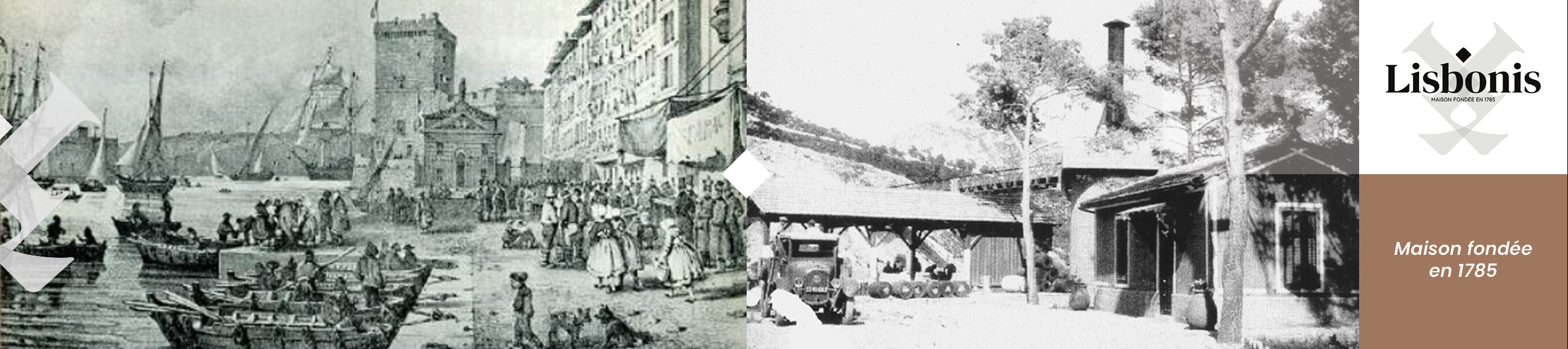 L'aventure familiale Lisbonis dans le monde du commerce et de l'industrie se déroule sur 240 ans
